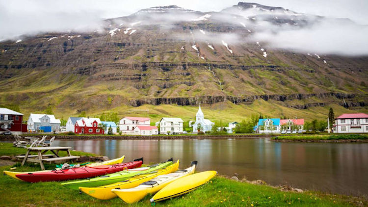 Seydisfjördur kayaks